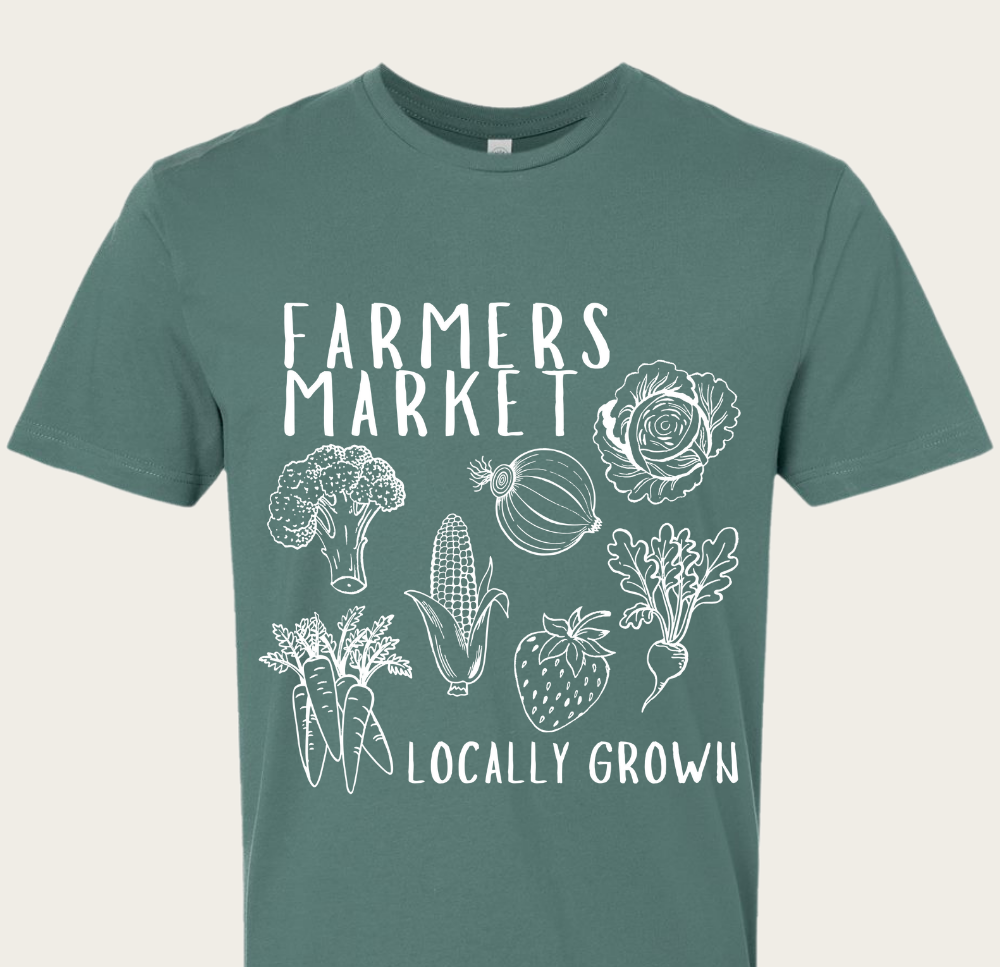 Farmers Market Tee - Adult