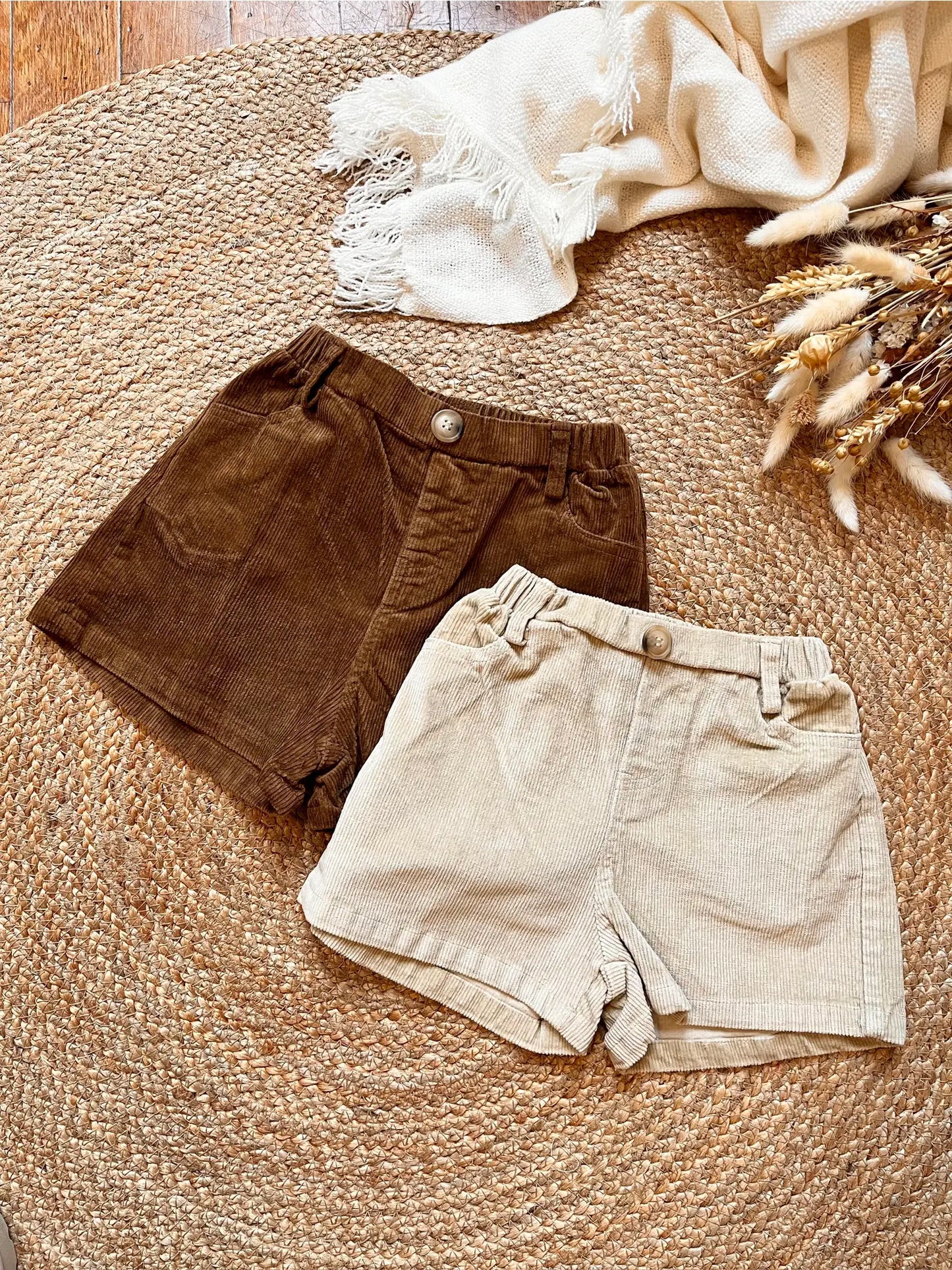 Corduroy Shorts