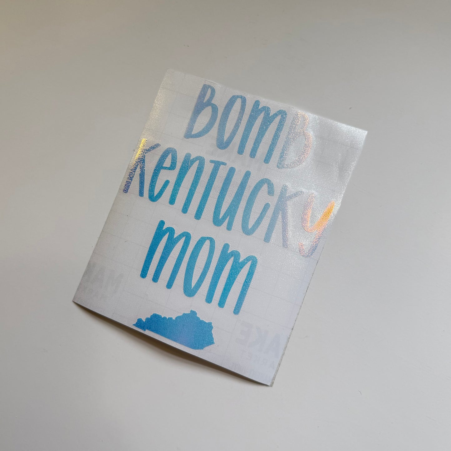 Holographic Car Decals for Mom