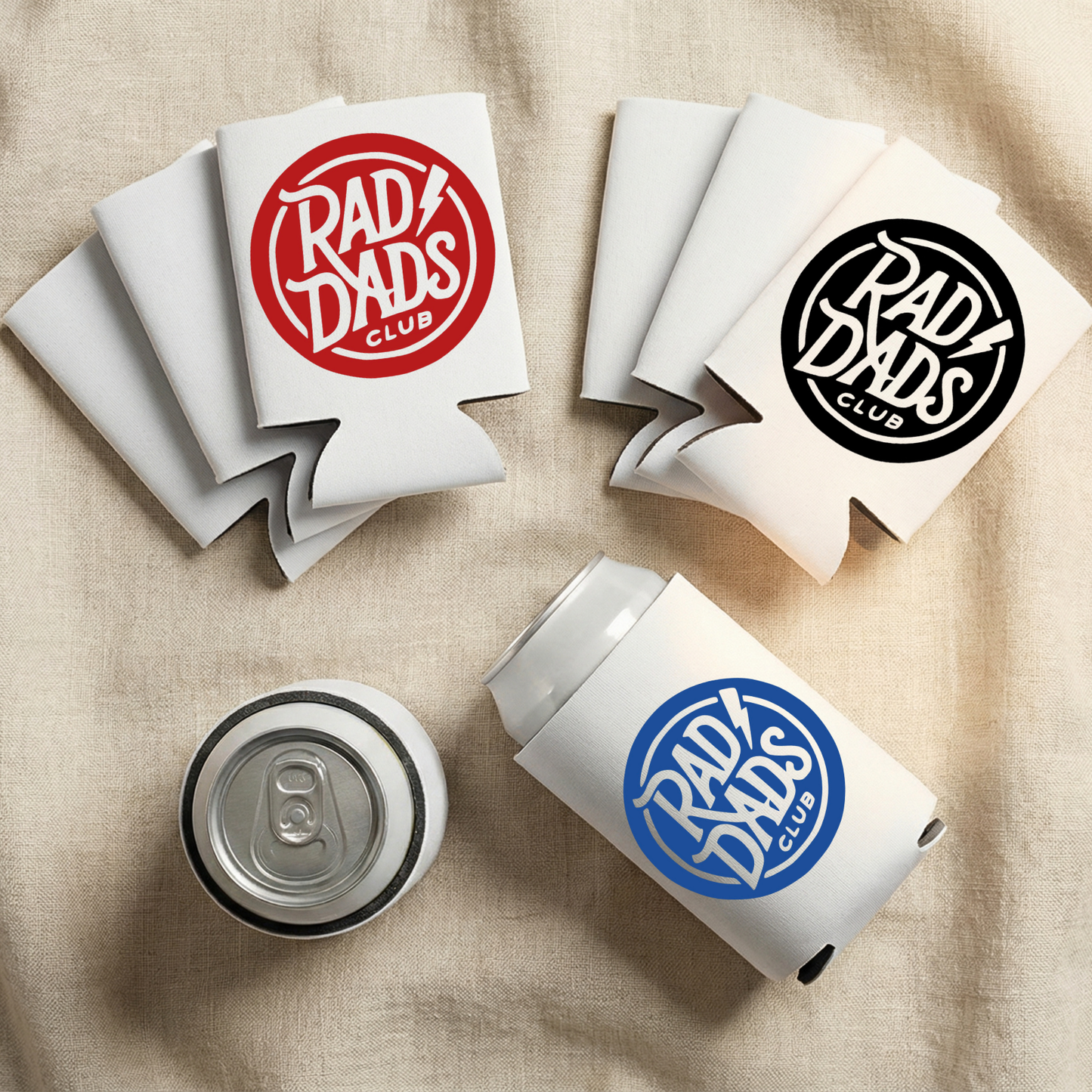 Mom & Dad - Parenting Can Coozies