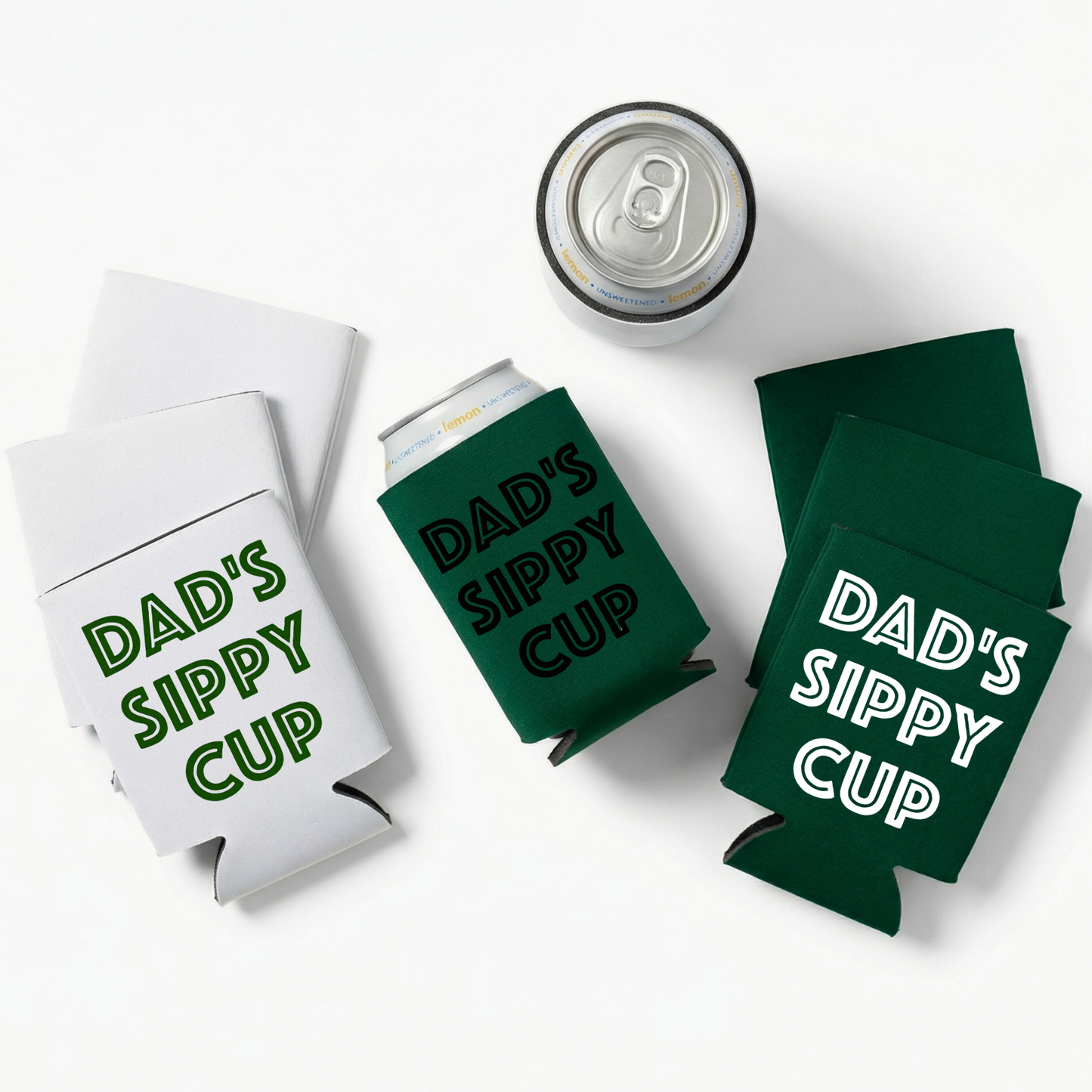 Mom & Dad - Parenting Can Coozies