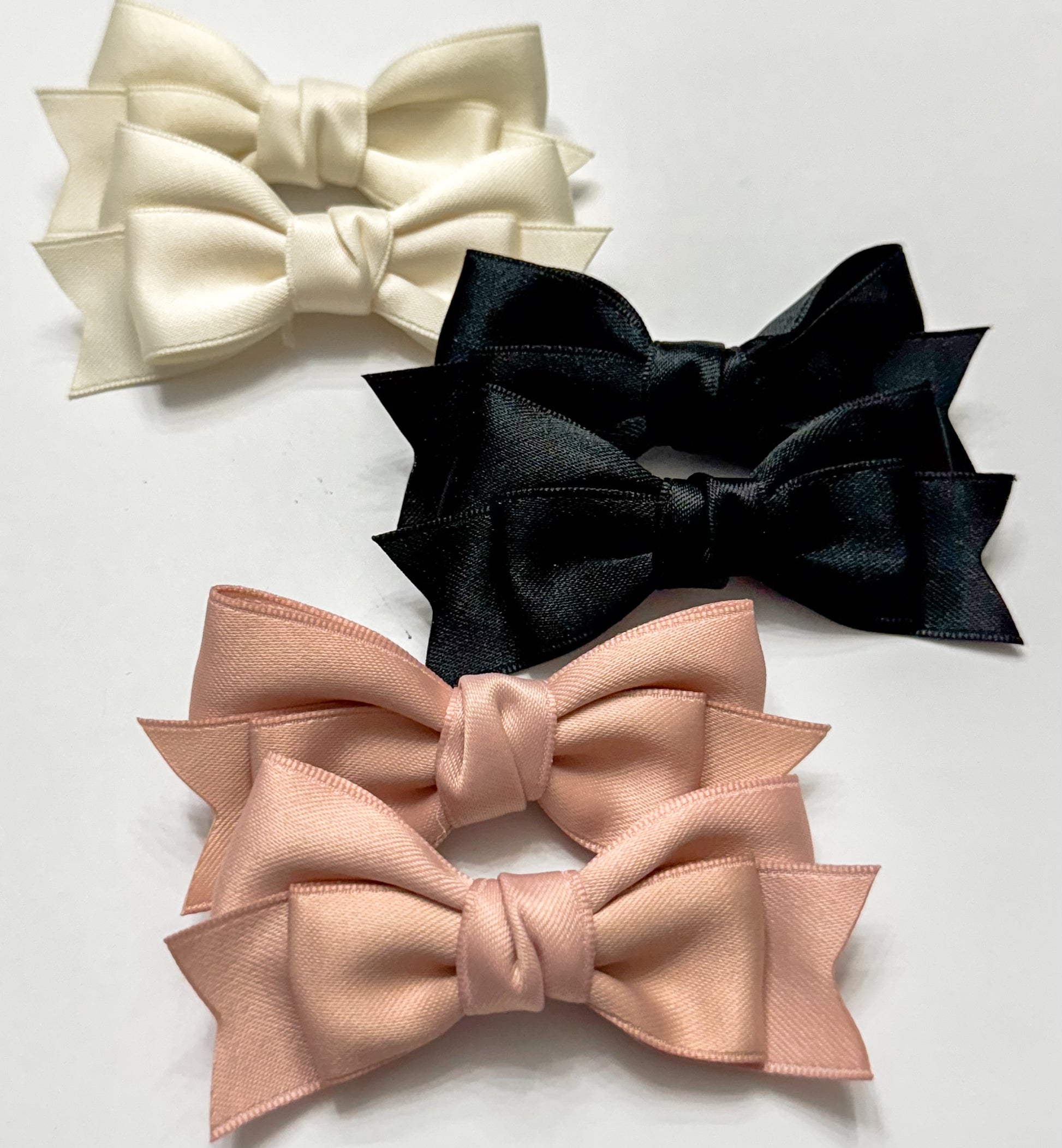 ribbon 2 pack girls hair bows with alligator clips